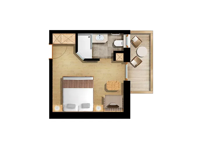 ホテル Aktiv Panoramahotel Daniel